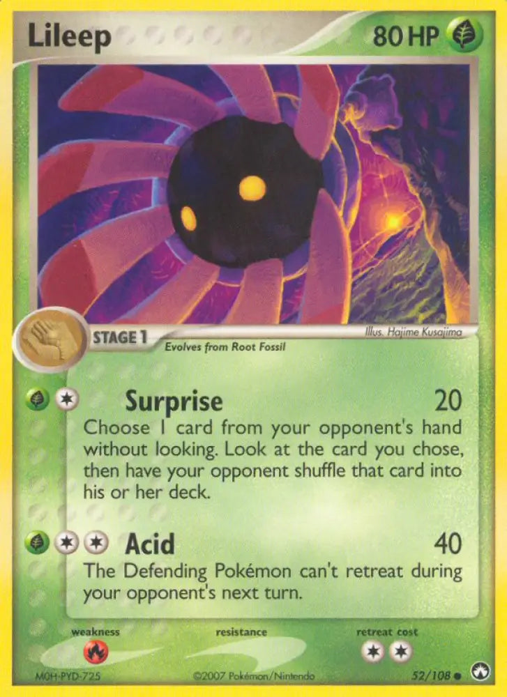 Lileep (52/108) [EX: Power Keepers] - Pokemon Single