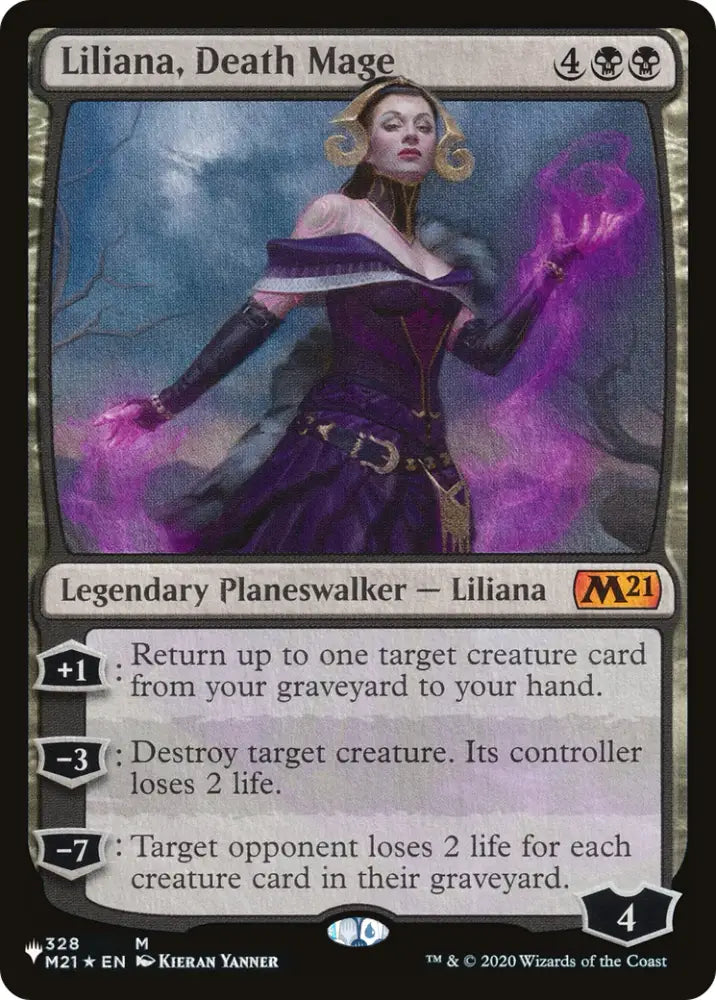 Liliana Death Mage [The List] - MTG Single