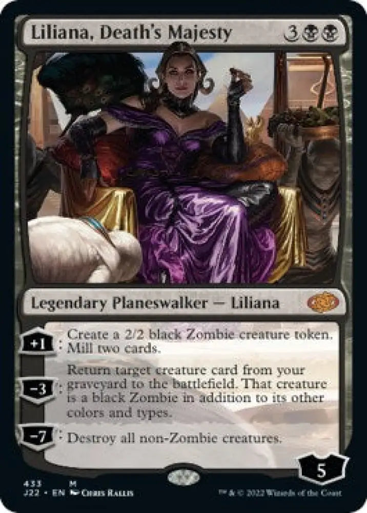 Liliana Death’s Majesty [Jumpstart 2022] - MTG Single