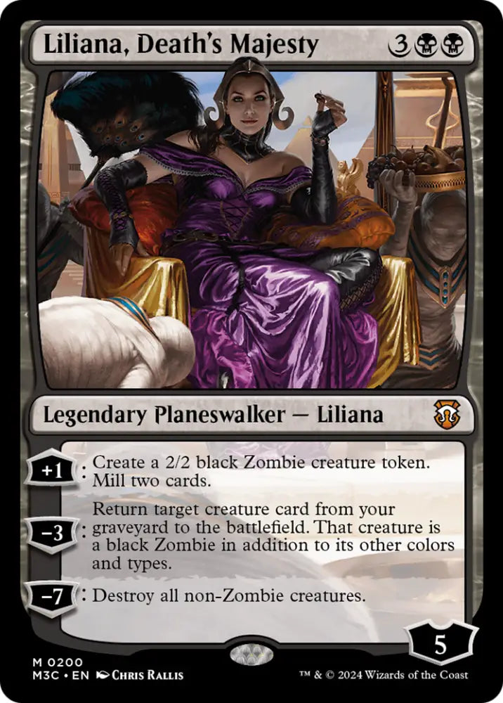 Liliana Death’s Majesty [Modern Horizons 3 Commander] - MTG Single