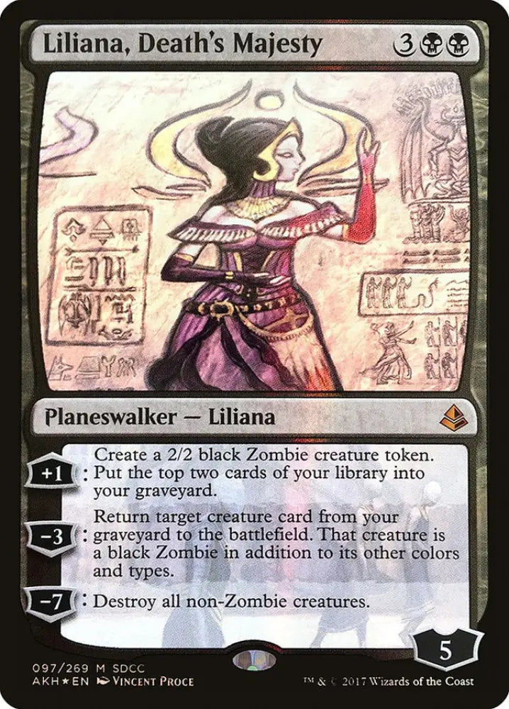Liliana Death’s Majesty [San Diego Comic-Con 2017] - MTG Single
