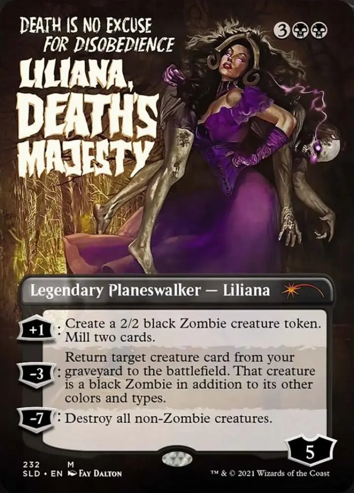 Liliana Death’s Majesty [Secret Lair Drop Series] - MTG Single