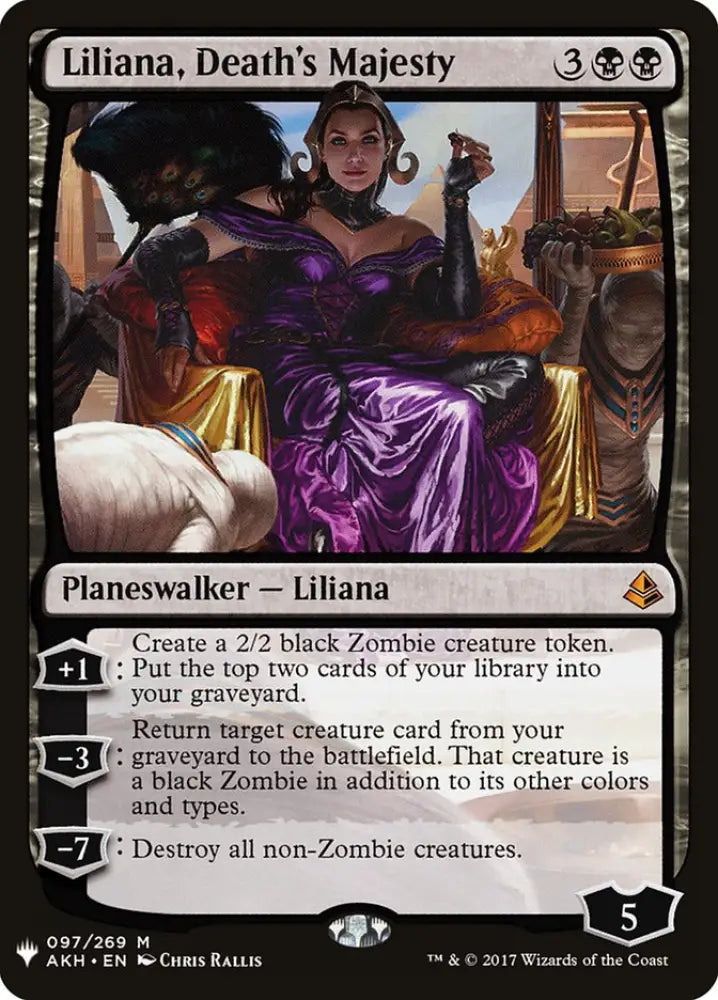 Liliana Death’s Majesty [The List] - MTG Single