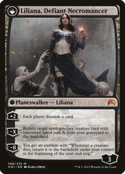 Liliana Heretical Healer // Liliana Defiant Necromancer [Magic Origins] - MTG Single