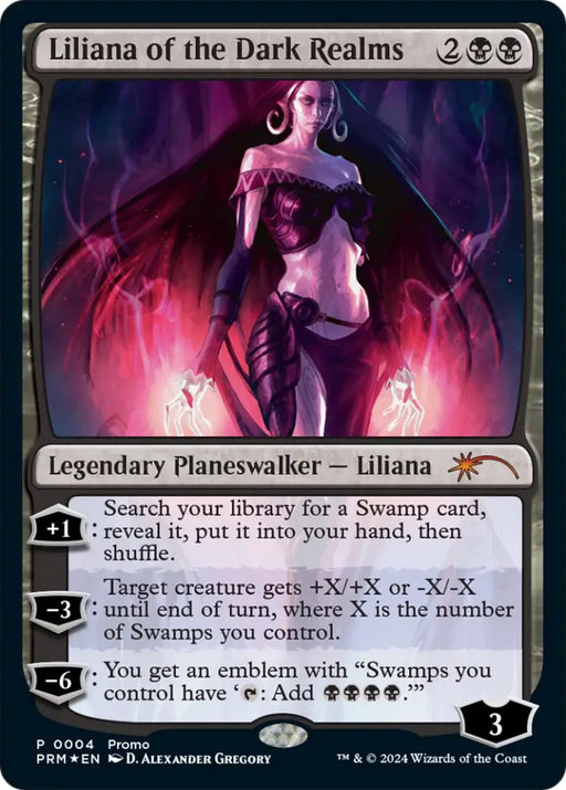 Liliana of the Dark Realms [Media Promos] - MTG Single
