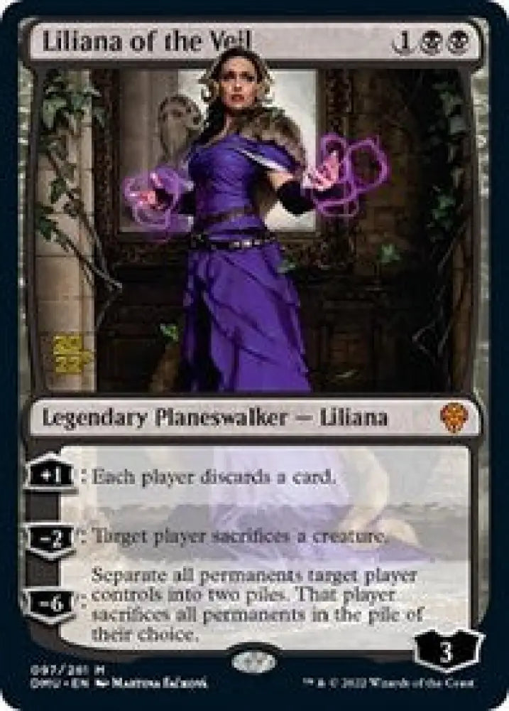 Liliana of the Veil (97) [Prerelease Cards]