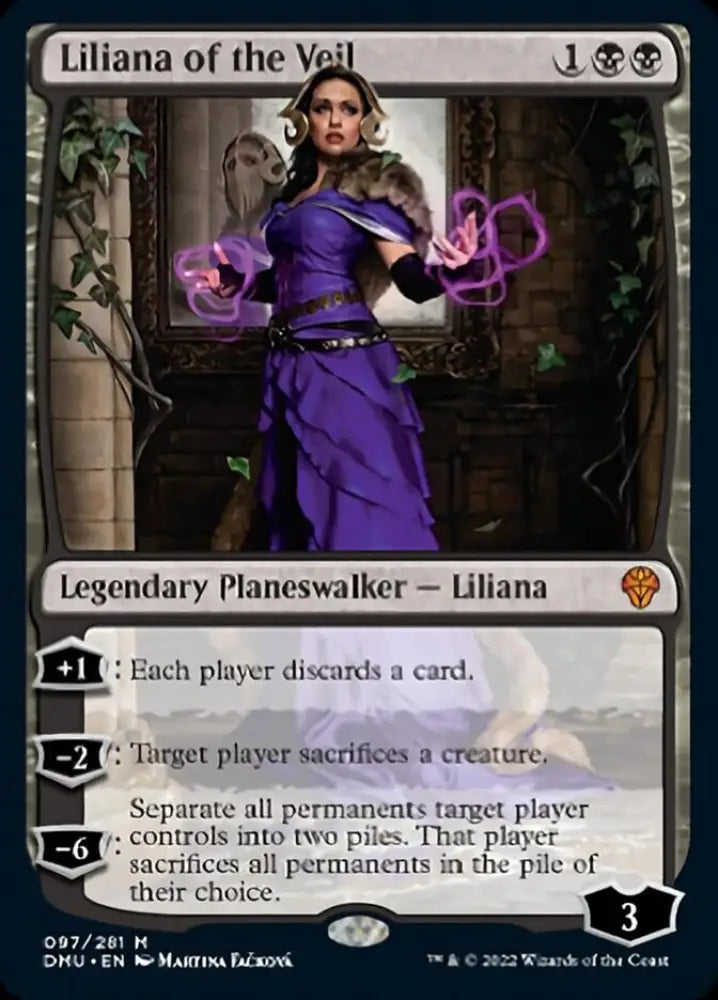 Liliana of the Veil [Dominaria United] - MTG Single