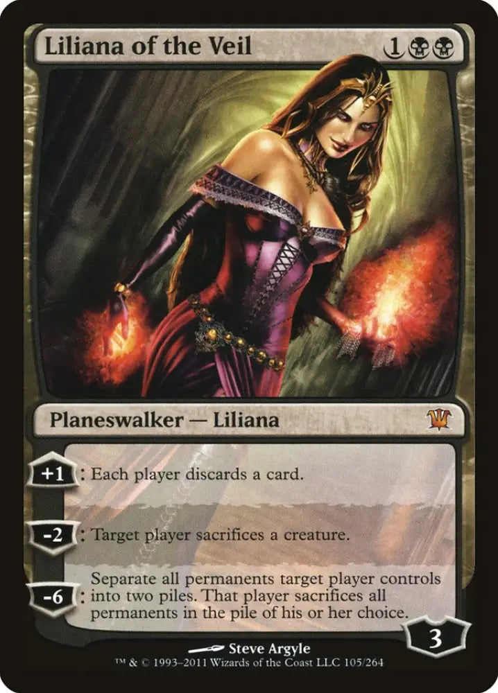 Liliana of the Veil [Innistrad] - MTG Single