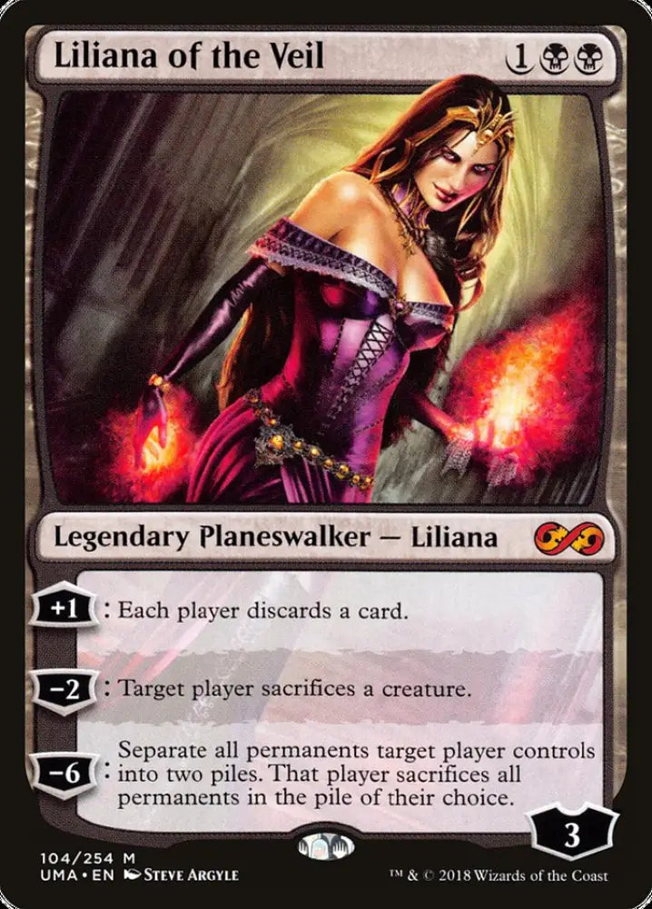 Liliana of the Veil [Ultimate Masters] - MTG Single
