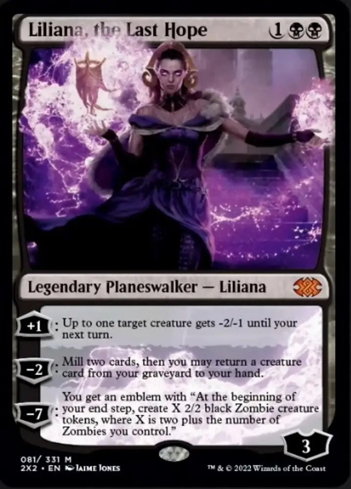 Liliana the Last Hope [Double Masters 2022] - MTG Single