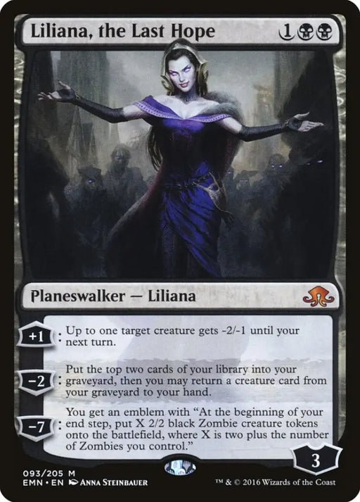 Liliana the Last Hope [Eldritch Moon] - MTG Single