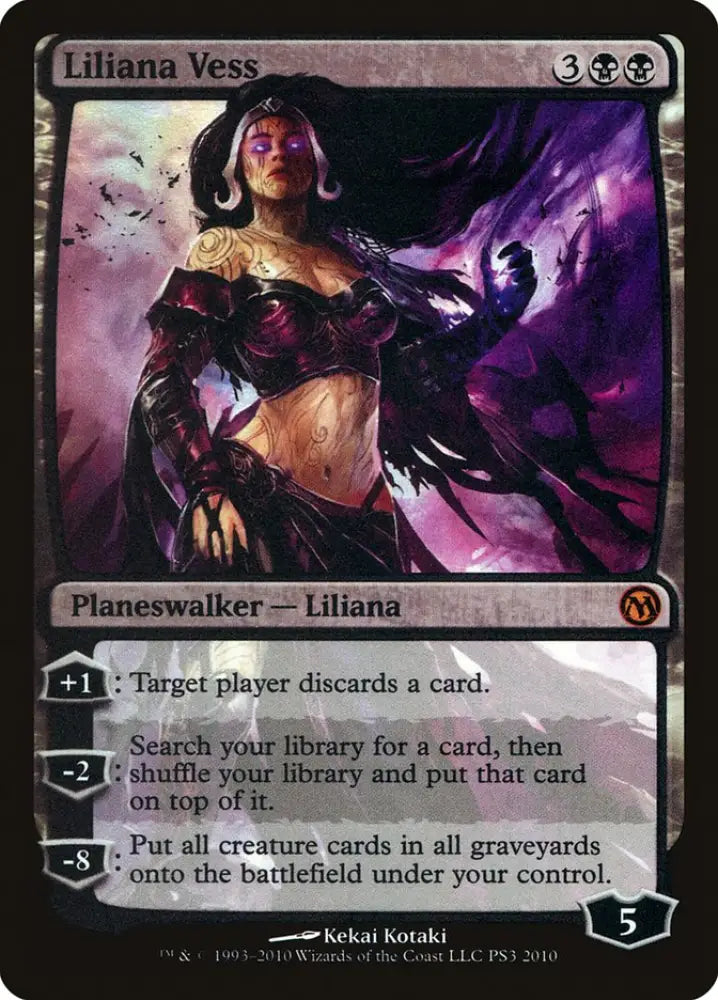 Liliana Vess (Duels of the Planeswalkers Promos) [Duels of the Planeswalkers Promos 2010] - MTG Single