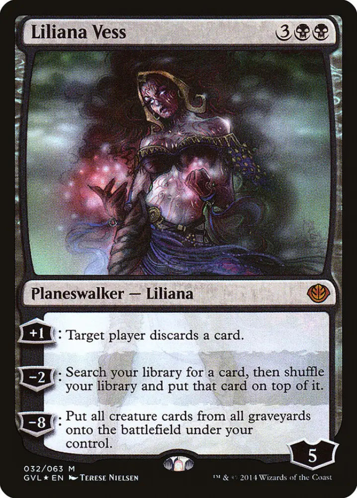 Liliana Vess (Garruk vs. Liliana) [Duel Decks Anthology] - MTG Single