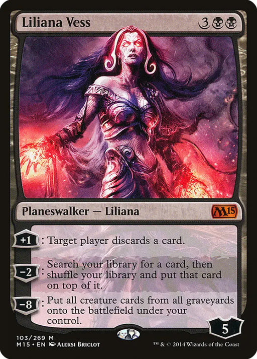 Liliana Vess [Magic 2015] - MTG Single