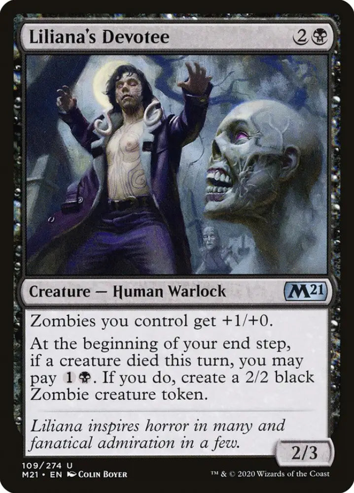 Liliana’s Devotee [Core Set 2021] - MTG Single