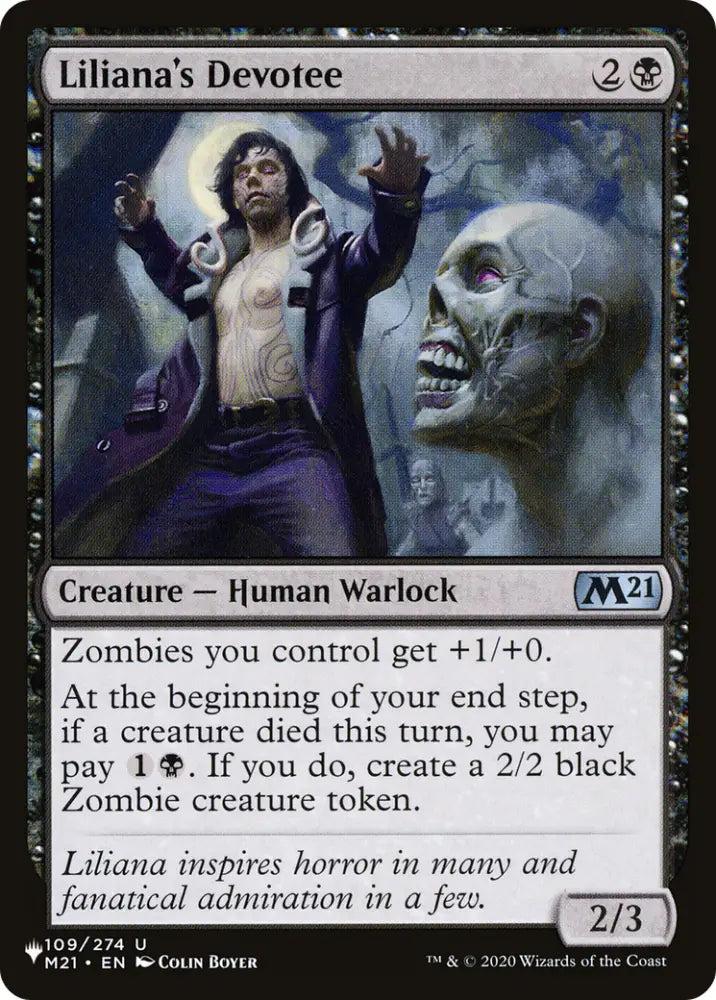 Liliana’s Devotee [The List] - MTG Single