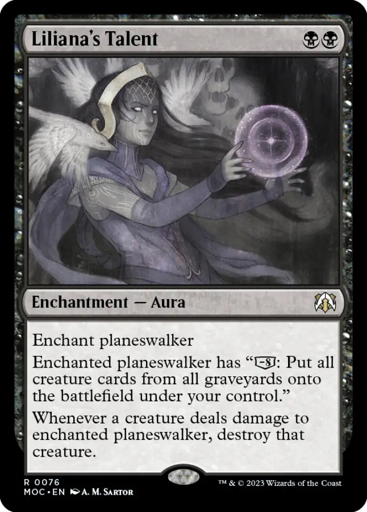 Liliana’s Talent [March of the Machine Commander] - MTG Single