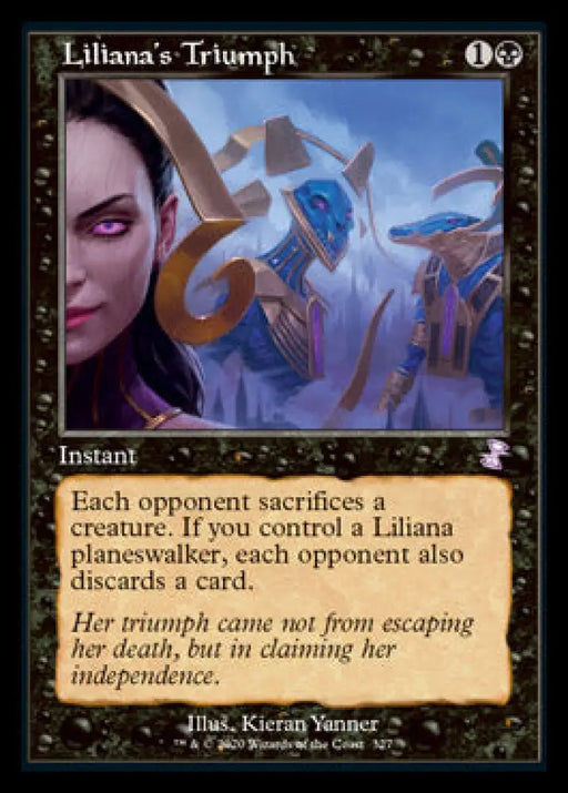 Liliana’s Triumph (Timeshifted) [Time Spiral Remastered] - MTG Single