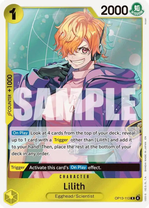 Lilith (OP13-113) [Carrying On His Will]