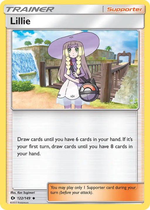 Lillie (122/149) [Sun & Moon: Base Set] - Pokemon Single
