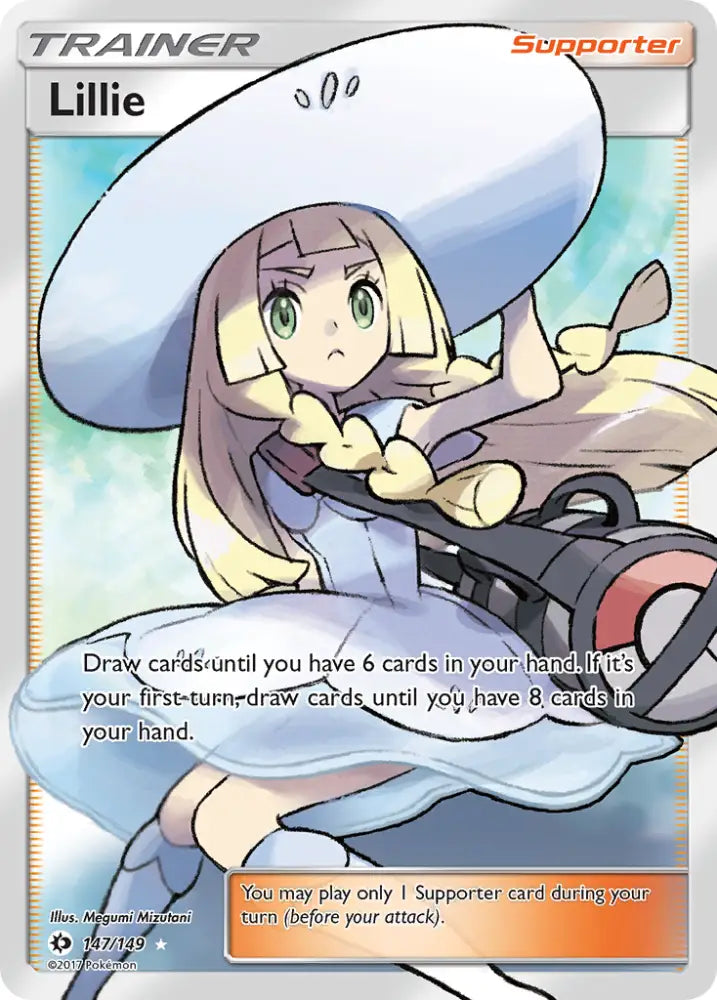 Lillie (147/149) [Sun & Moon: Base Set] - Pokemon Single
