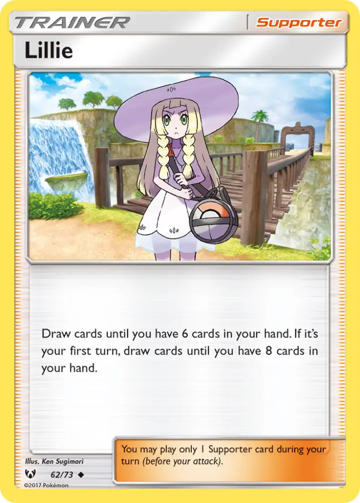 Lillie (62/73) [Sun & Moon: Shining Legends] - Pokemon Single