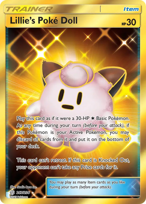 Lillie’s Poke Doll (267/236) [Sun & Moon: Cosmic Eclipse] - Pokemon Single