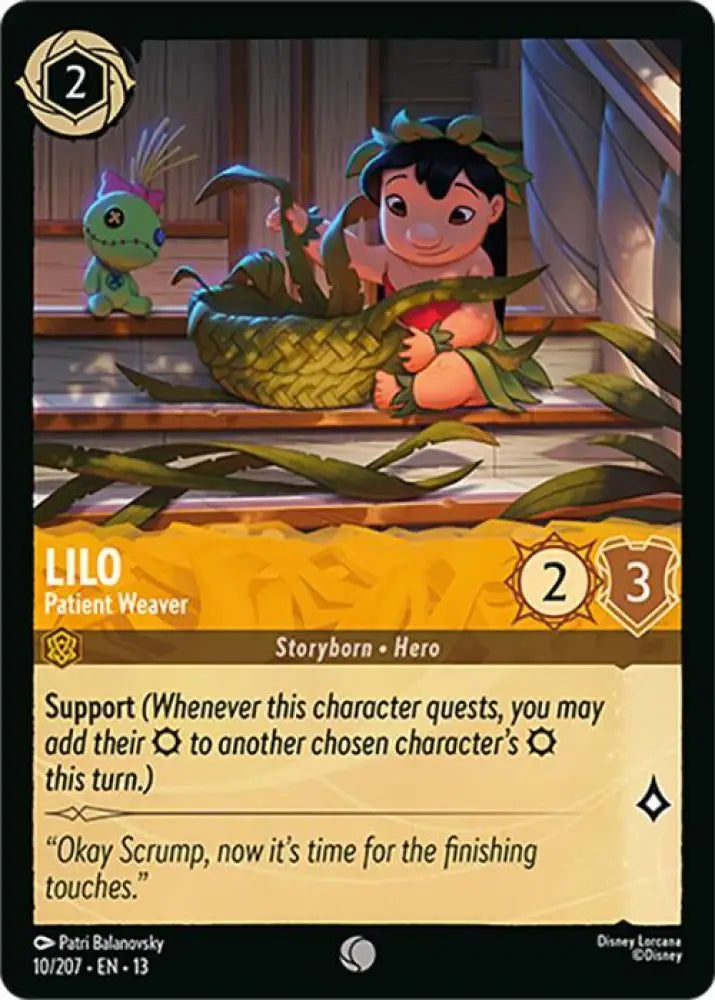 Lilo - Patient Weaver (10/204) [Attack of the Vine!]