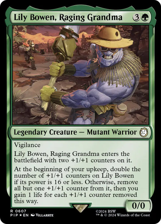 Lily Bowen Raging Grandma (Surge Foil) [Fallout] - MTG Single