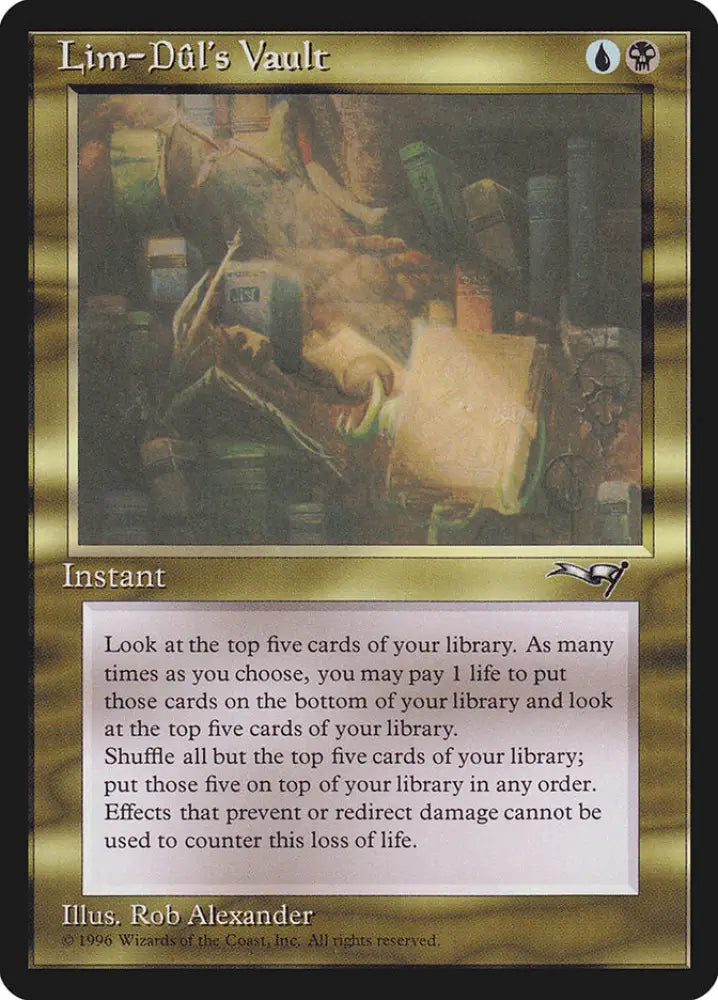 Lim-Dul’s Vault [Alliances] - MTG Single