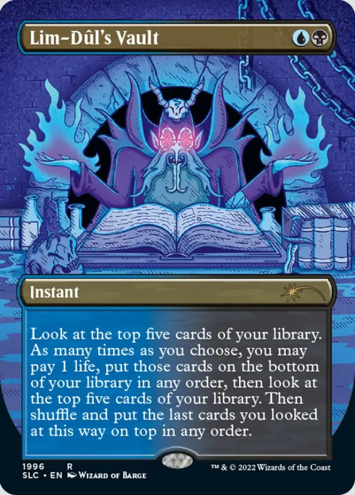 Lim-Dul’s Vault (Borderless) [Secret Lair 30th Anniversary Countdown Kit] - MTG Single