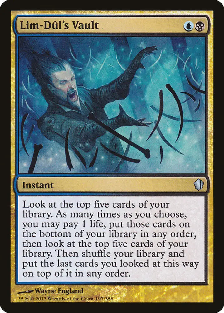 Lim-Dul’s Vault [Commander 2013] - MTG Single