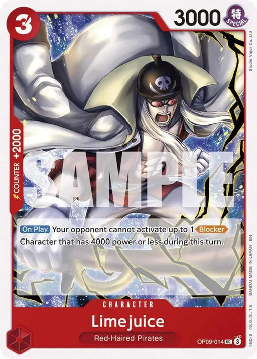 Limejuice (Reprint) (OP09-014) [Starter Deck 23: RED Shanks]