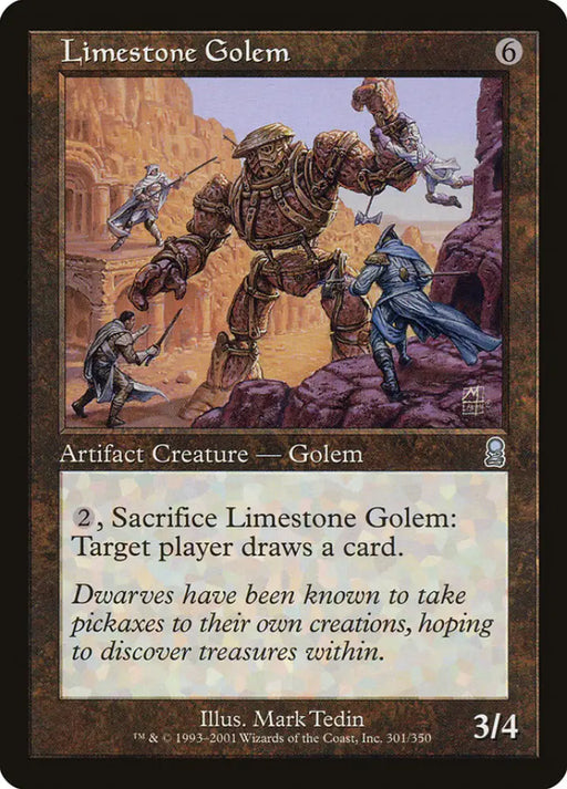 Limestone Golem [Odyssey] - MTG Single