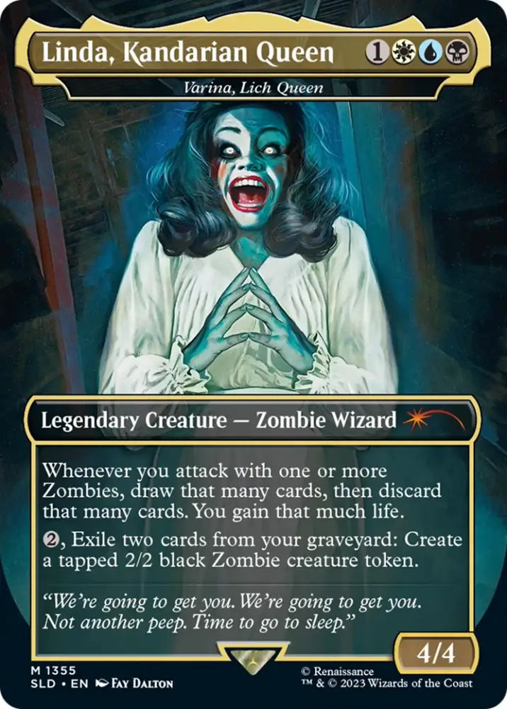 Linda Kandarian Queen - Varina Lich Queen [Secret Lair Drop Series] - MTG Single