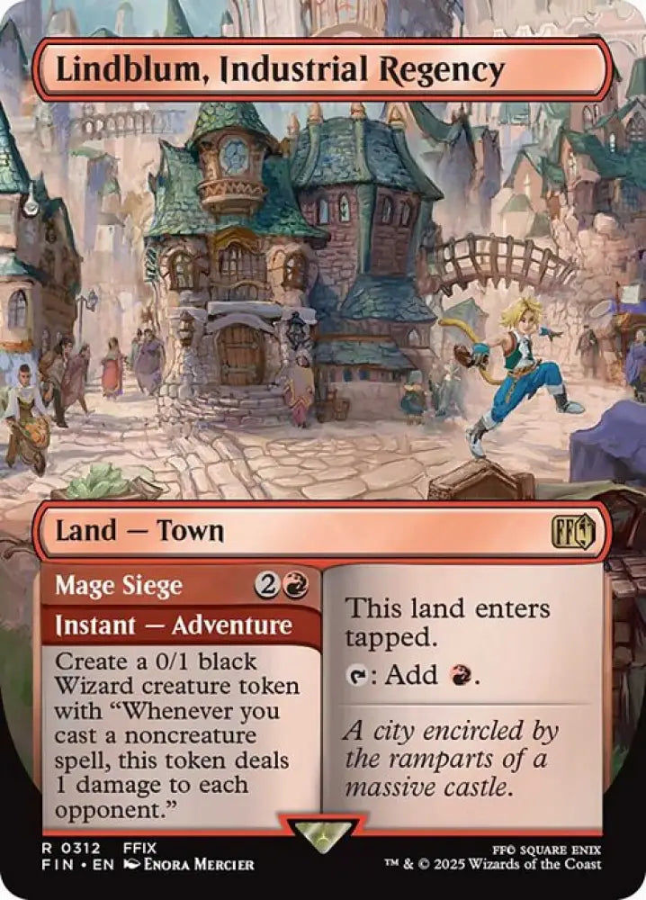 Lindblum, Industrial Regency // Mage Siege (312) [Final Fantasy]