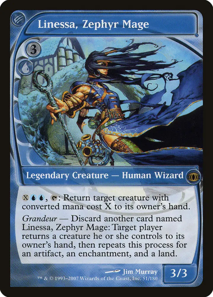 Linessa Zephyr Mage [Future Sight] - MTG Single