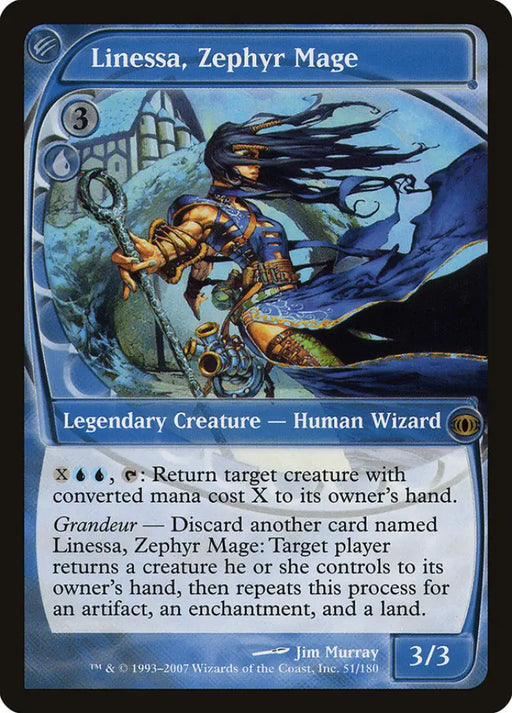 Linessa Zephyr Mage [Future Sight] - MTG Single