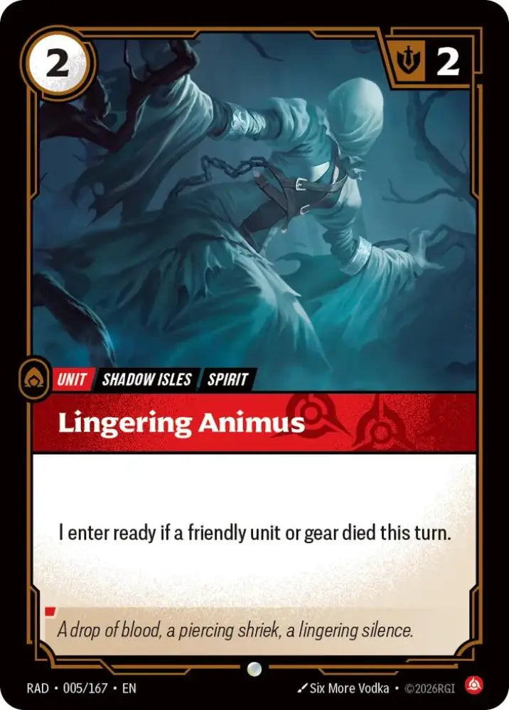Lingering Animus (005/167) [Radiance]