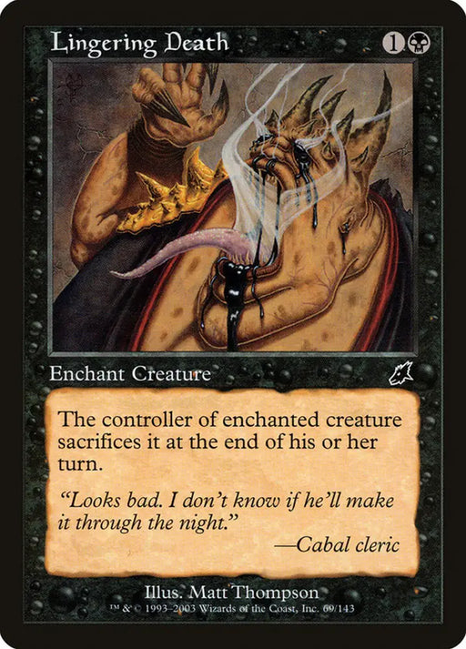 Lingering Death [Scourge] - MTG Single