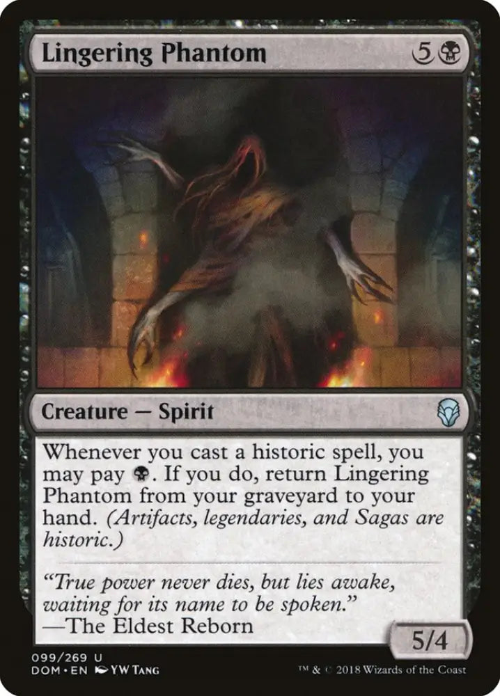 Lingering Phantom [Dominaria] - MTG Single