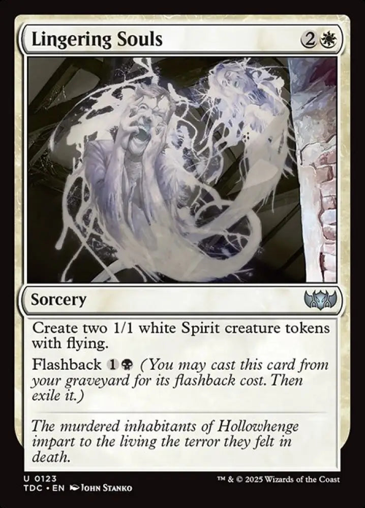 Lingering Souls (123) [Tarkir: Dragonstorm Commander]