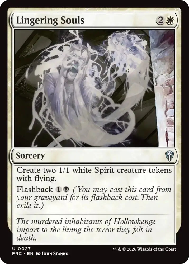 Lingering Souls (27) [Reality Fracture Commander]