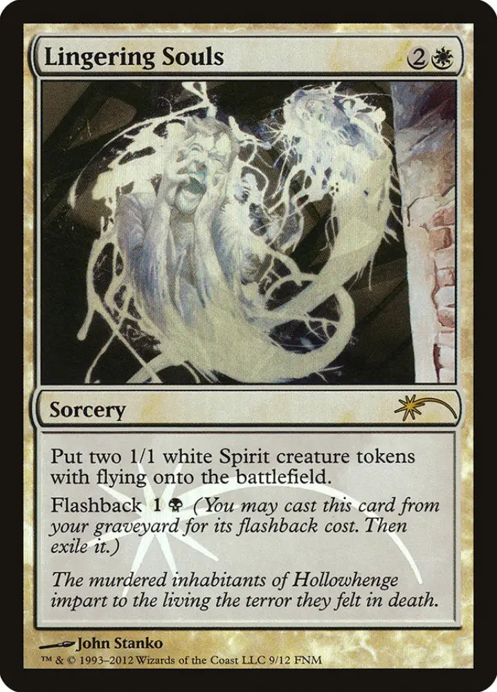Lingering Souls [Friday Night Magic 2012] - MTG Single