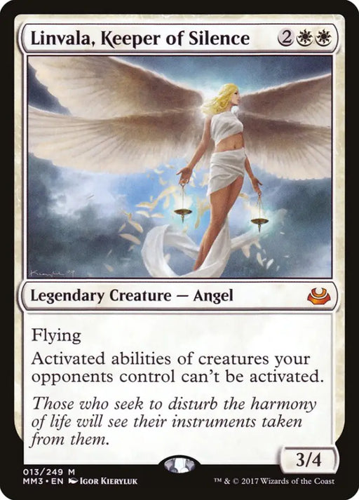 Linvala Keeper of Silence [Modern Masters 2017] - MTG Single