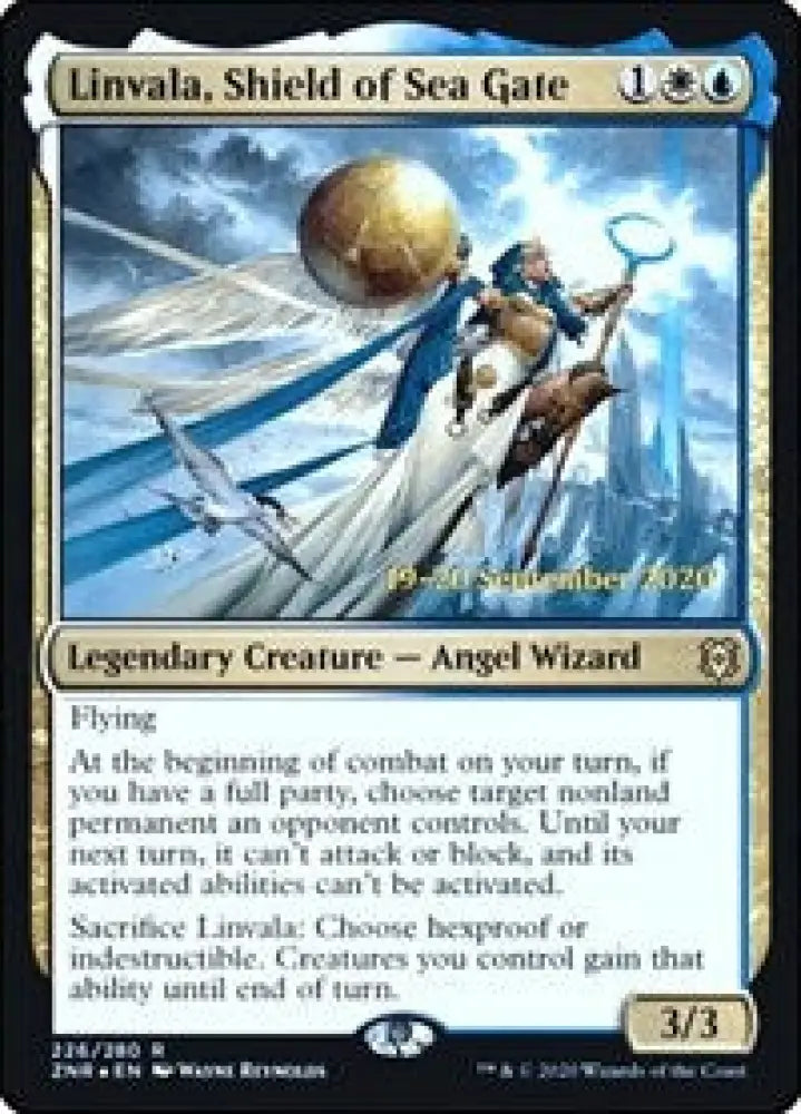 Linvala, Shield of Sea Gate (226) [Prerelease Cards]