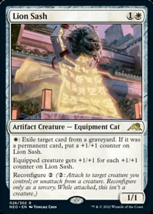 Lion Sash [Kamigawa: Neon Dynasty] - MTG Single