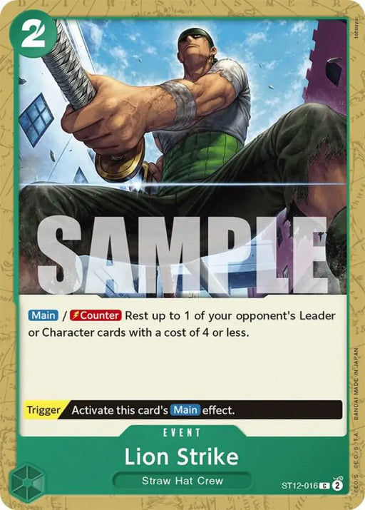 Lion Strike (ST12-016) [Starter Deck 12: Zoro and Sanji]