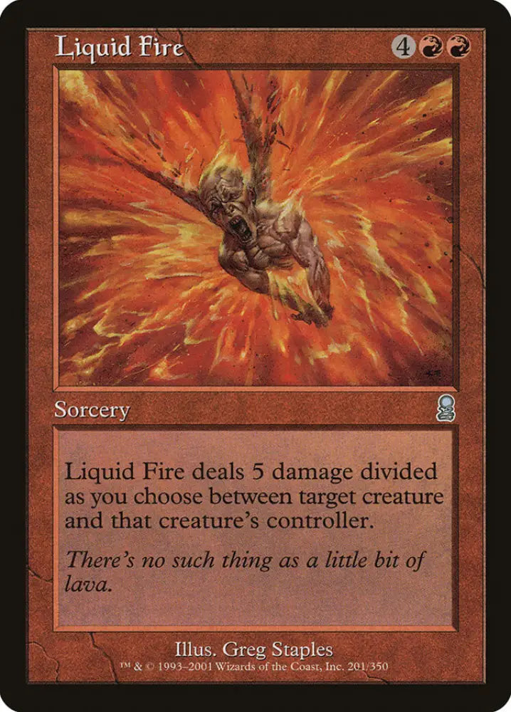Liquid Fire [Odyssey] - MTG Single