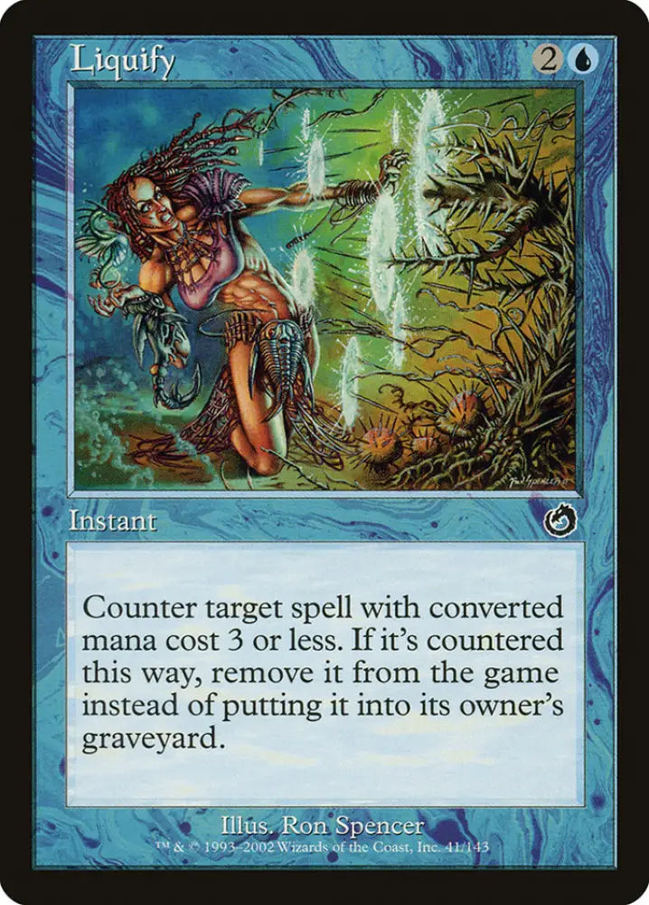 Liquify [Torment] - MTG Single